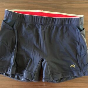 Tracksmith Navy Blue Athletic Shorts